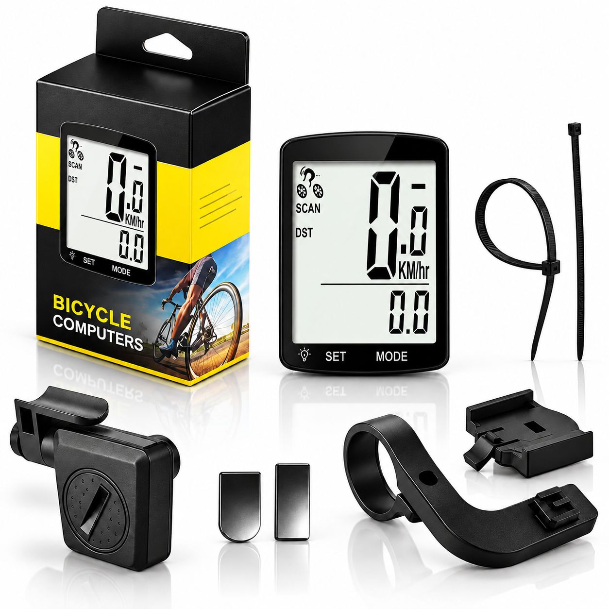 کامپیوتر دوچرخه وایرلس Bicycle Computer